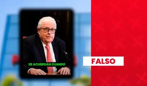Video de Julio Velarde mostrando rechazo a PetroPerú y al uso de las reservas del BCRP es falso: clip fue generado con IA