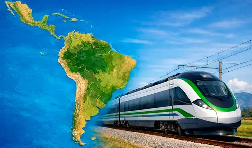 Un proyecto ferroviario de América Latina unirá 5 países y conectará 2 océanos.