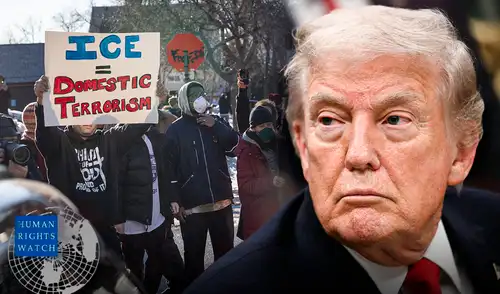 La organización HRW afirma que la Administración Trump ejerce una fuerza que debilita las normativas humanitarias vigentes.