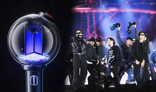 El grupo musical coreano presentó su nueva Army Bomb para sus próximos conciertos.