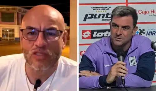 Mr. Peet reveló que pasó tenso momento con Pablo Guede tras derrota de Alianza Lima