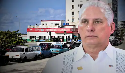Miguel Díaz-Canel confirma que Cuba no recibe combustible desde diciembre.