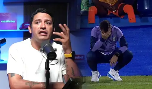 Reimond Manco lapida a Pablo Guede por la alineación titular.