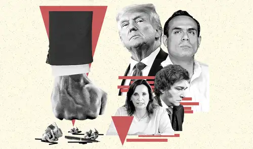 José Jerí | Javier Milei | Donald Trump | Dina Boluarte