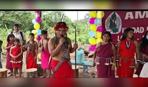 Apu Romer Orrego, lìder Awajún. Foto: Difusión