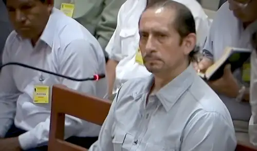 Telmo Hurtado fue sentenciado a 23 años de prisión y alegó cumplir con su condena. Foto: difusión