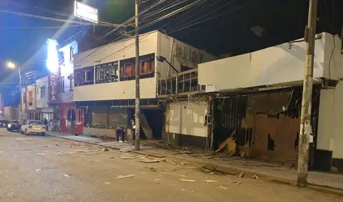 Explosión en local de eventos La Hacienda del Lobo