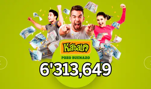Nuevo sorteo de La Kábala con Pozo Buenazo.