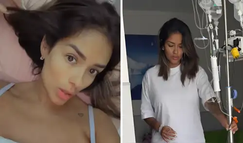 Shirley Arica agradeció las muestras de cariño Foto: Composición LR