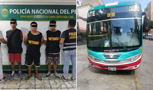 Captura de presuntos integrantes de la banda criminal "Los Fuleros de Krito" en el Callao