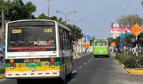 Anuncian plan de desvíos ante nuevo cierre de la avenida Oscar Benavides