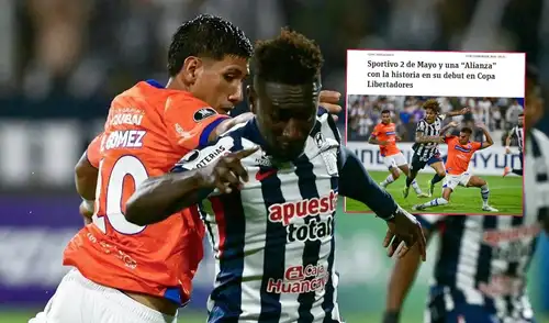 Prensa paraguaya reaccionó a la victoria de 2 de Mayo frente a Alianza Lima. Foto: composición LR/ABC