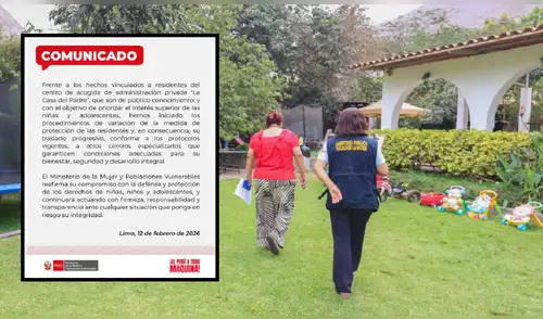 MIMP reacciona y ordena traslado de menores.