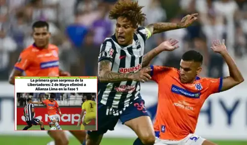 Diario Olé halagaron al club paraguayo tras eliminar a Alianza Lima en la fase 1 de la Copa Libertadores.