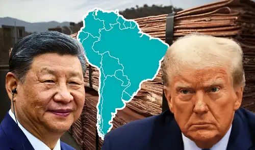 China hace gigante su influencia en el sector minero del país de América Latina. Foto: Composición LR China hace gigante su influencia en el sector minero del país de América Latina.