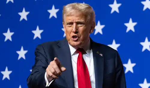 Trump se pronunció sobre la actual relación entre EE. UU. y Venezuela. Foto: AFP Trump anuncia que viajará a Venezuela, pero afirma que aún no hay fecha definida