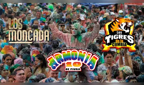 Cajamarca está de fiesta con sus carnavales, donde diversos artistas se presentarán para deleitar al público.