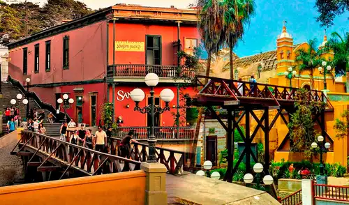 Vecinos de Barranco podrán pasear por el Puente de los Suspiros este 14 de febrero.