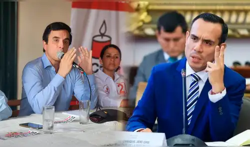 El abogado criticó a José Jerí. “El señor Jeri ahora no es una persona libre”, dijo. Foto: Composición LR / Yolanda Goicochea, La República