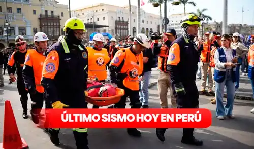 Sismos en Perú, domingo 15 de febrero.
