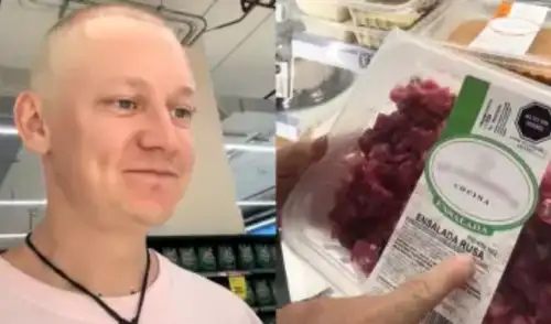 Turistas rusos encuentran ensalada rusa en Perú.