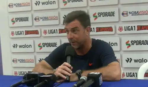 Pablo Guede hace autocrítica tras 0-0 de Alianza Lima