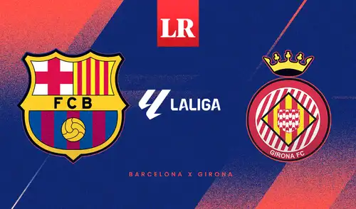 Barcelona y Girona se enfrentan por la fecha 24 de LaLiga de España. Foto: composición de Betsabeth De Los Santos/GLR