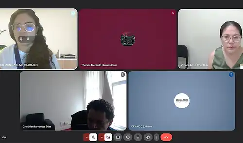 Estas acciones son parte del compromiso de la Autoridad Nacional de Control del Poder Judicial. Fuente: Difusión.