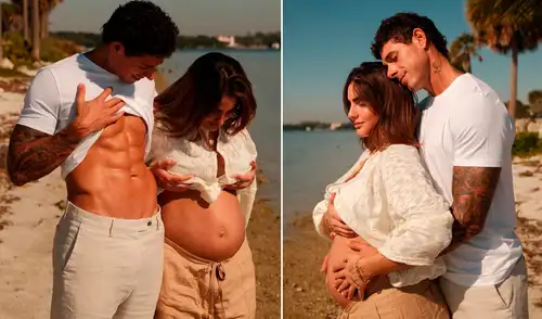 Hugo García e Isabella Ladera disfrutan de esta nueva etapa en sus vidas.