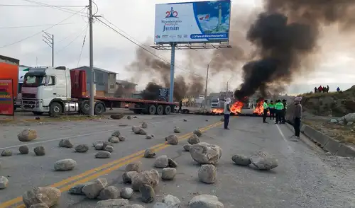 Los accesos hacia Lima y la zona central del Perú quedarán bloqueados