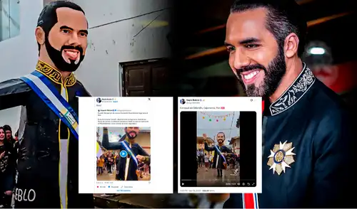 Nayib Bukele se pronunció sobre su muñeco que apareció en las redes sociales. Nayib Bukele se pronunció sobre su muñeco que apareció en las redes sociales.
