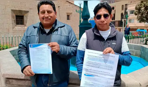 Exdirectivos de la Federación Regional de Folklore y Cultura de Puno denuncian cambios en los resultados a agrupaciones de baile. Foto: Liubomir Fernández, La República
