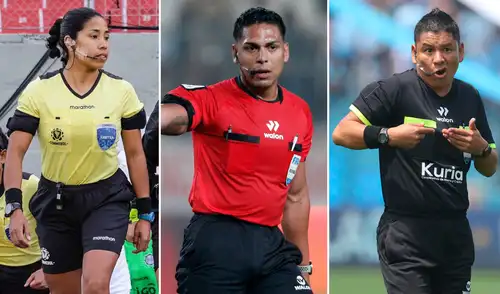 Milagros Arruela, Bruno Pérez y Joel Alarcón