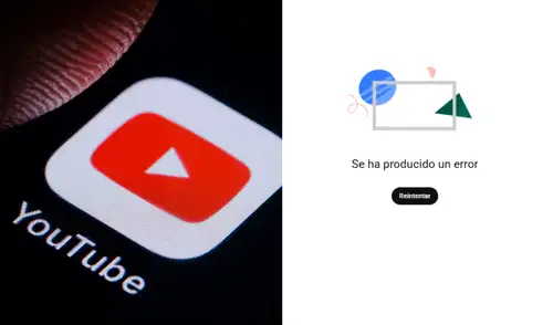 Varios usuarios han notificado una caída en el servicio de YouTube.