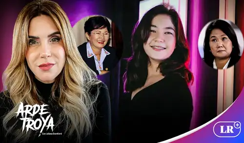 La periodista aplaudió el comunicado de la hija mayor de Keiko. Foto: composición LR