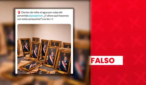 Fotos filtradas de José Jerí fueron hechos con IA.