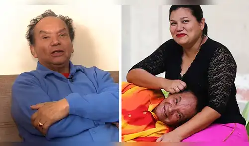 Melcochita acusó a Monserrat de dejarlo sin dinero.