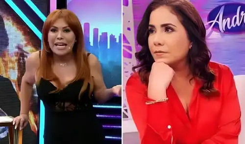 La conductora Magaly Medina respondió a Andrea Llosa el 18 de febrero, a través de 'Magaly TV, la firme'.