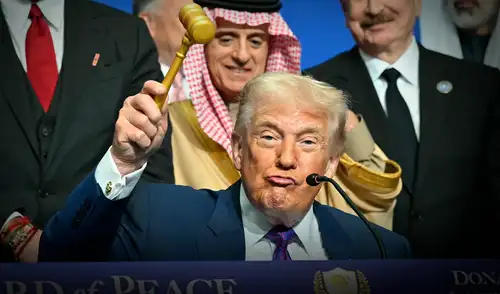 Trump inauguró la Junta de Paz.