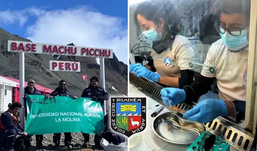 científicos e investigadores de la UNALM fueron a la Antártida.