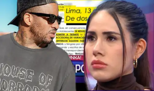 Jefferson Farfan y Darinka Ramírez