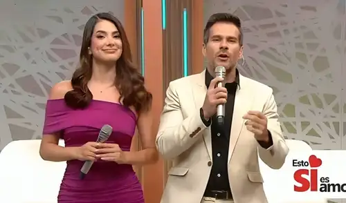 'Esto sí es amor', conducido por Miguel Arce y Suheyn Cipriani, se estrenó el 9 de febrero.