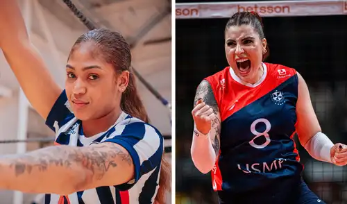 Alianza Lima y San Martín jugará desde las 5.00 p. m. Foto: composición LR/X Alianza Lima se enfrentan San Martín por el tercer puesto del Sudamericano de Vóley 2026