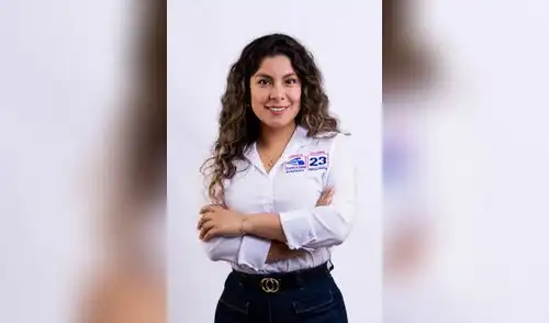 Candidata a diputada por Lima de Avanza País, Stefany Lozano Requelme. Stefany Lozano propone que gasto de instalación debe derogarse para los que vivan en Lima.