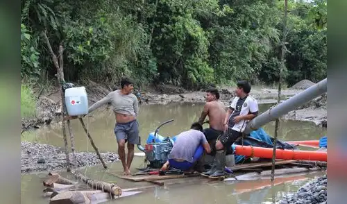 Minería ilegal a contaminado 22 ríos Amazónicos y sus afluentes
