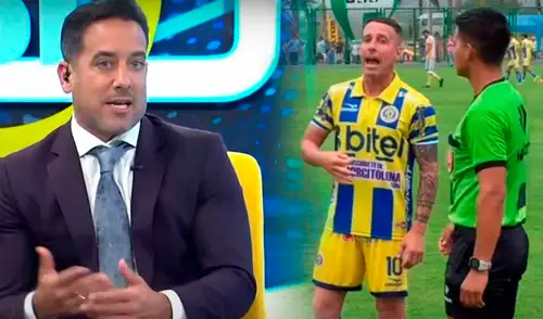 Óscar del Portal indignado por insólita expulsión en partido de Juan Pablo II