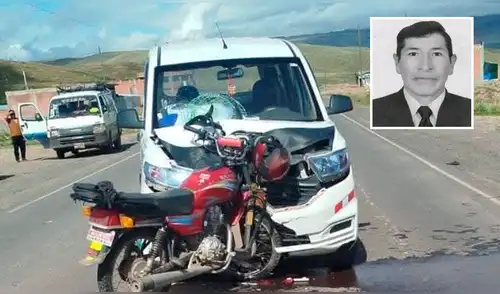 El choque se produjo cuando uno de los vehículos habría invadido el carril contrario, según la Policía. Foto: Composición LR / Cortesía