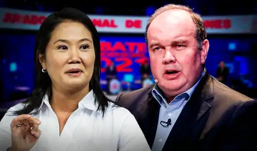 Keiko Fujimori | Rafael López Aliaga | debate presidencial