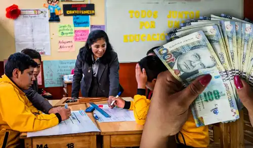Beneficios adicionales para docentes. Minedu anuncia pago de bonificaciones y asignaciones para docentes a nivel nacional.