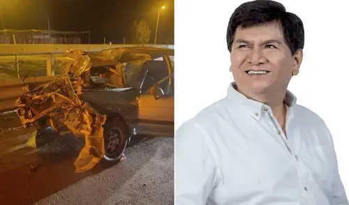 Fallece candidato a la provincia de Ica en accidente.